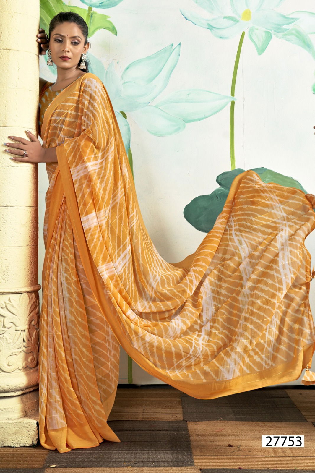 Sanchali Vol 3 By Vallabhi Printed Designer Georgette Sarees Wholesalers In Delhi